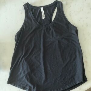 Lululemon Racer Back Tank Size 12 Black